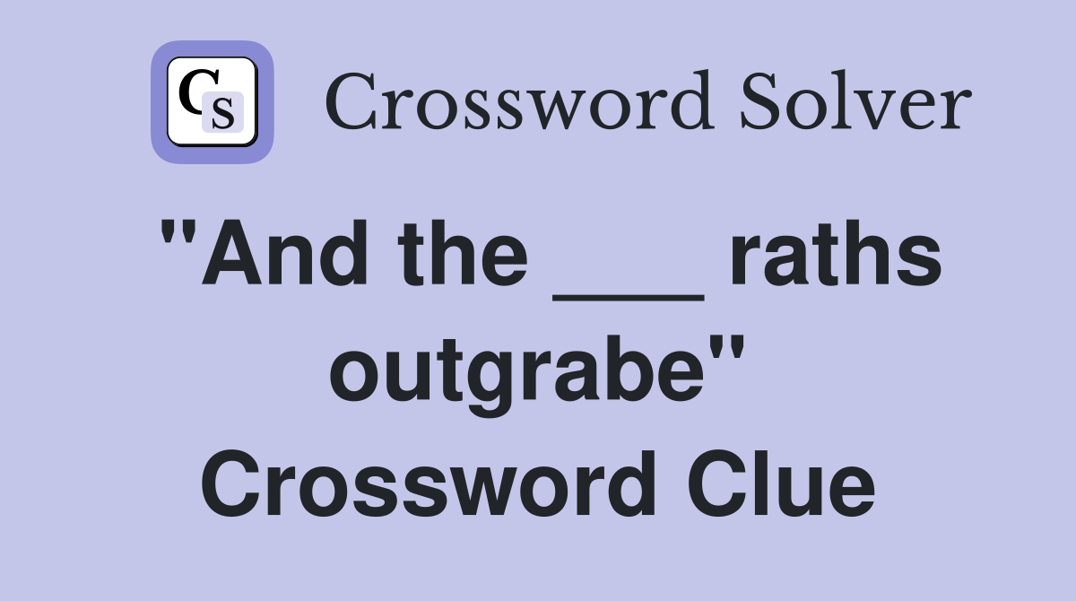 "And the ___ raths outgrabe" Crossword Clue