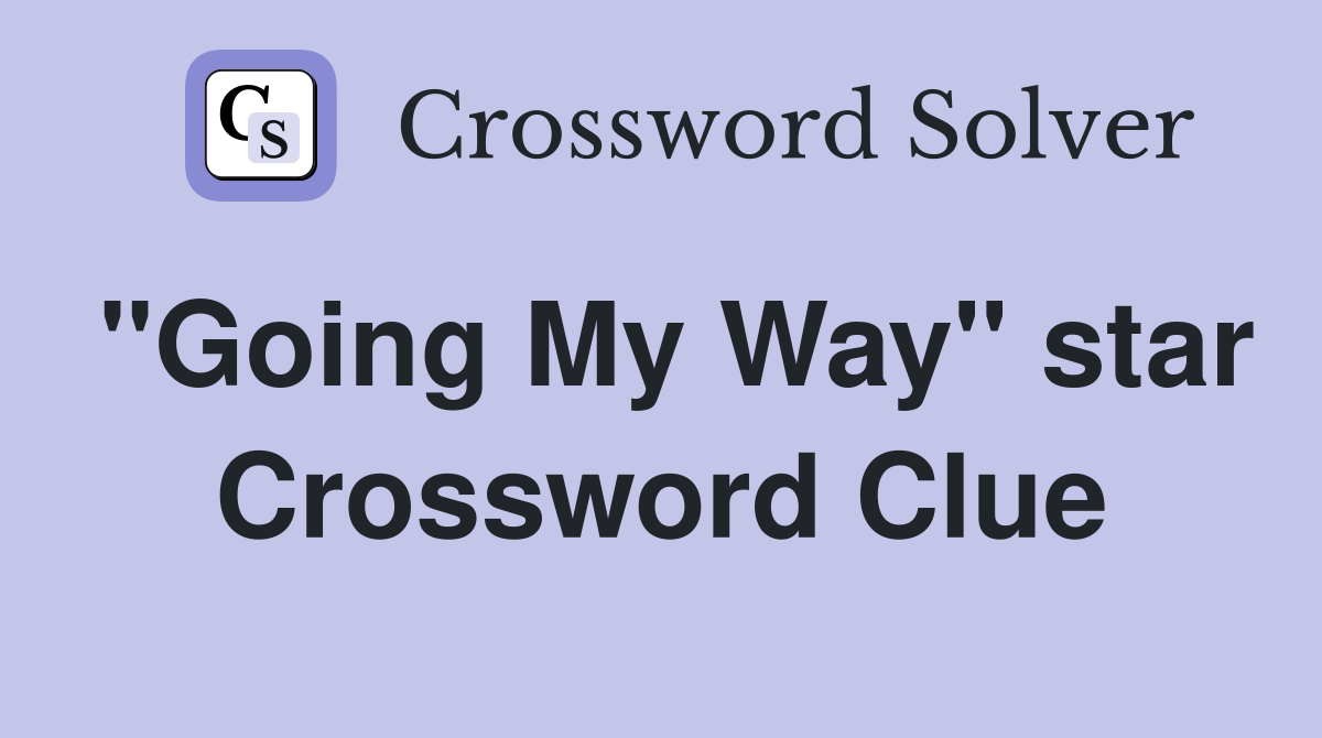 "Going My Way" star Crossword Clue