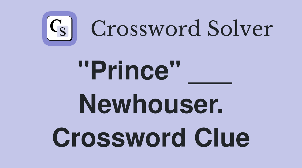 "Prince" ___ Newhouser. Crossword Clue
