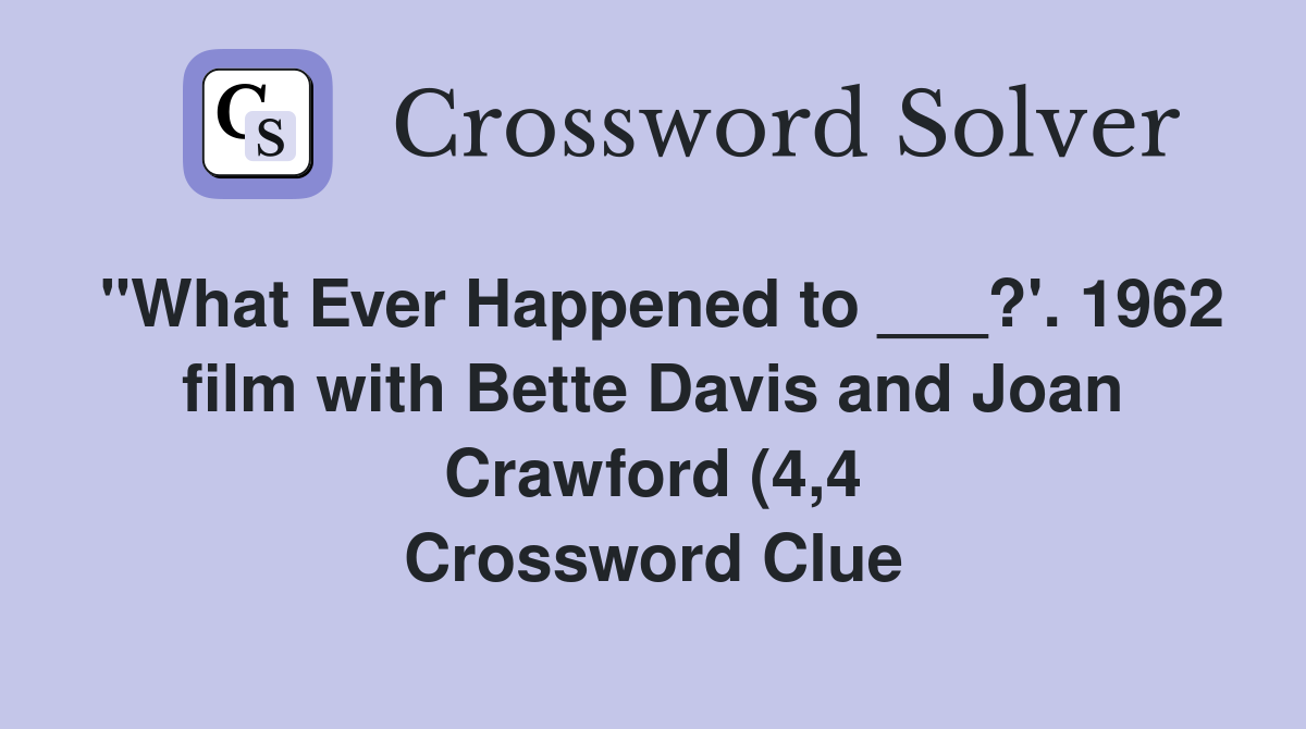 quot What Ever Happened to ? #39 1962 film with Bette Davis and Joan quot What Ever Happened to ? #39 1962 film with Bette Davis and Joan