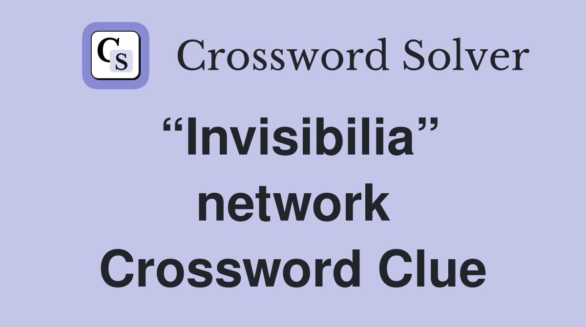 “Invisibilia” network Crossword Clue