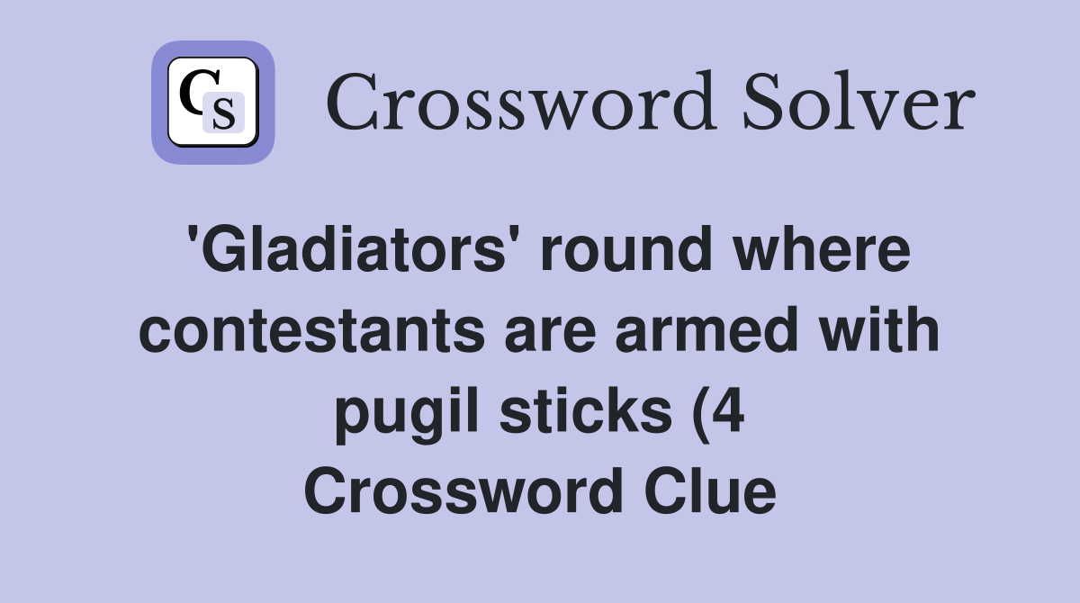 #39 Gladiators #39 round where contestants are armed with pugil sticks (4 #39 Gladiators #39 round where contestants are armed with pugil sticks (4