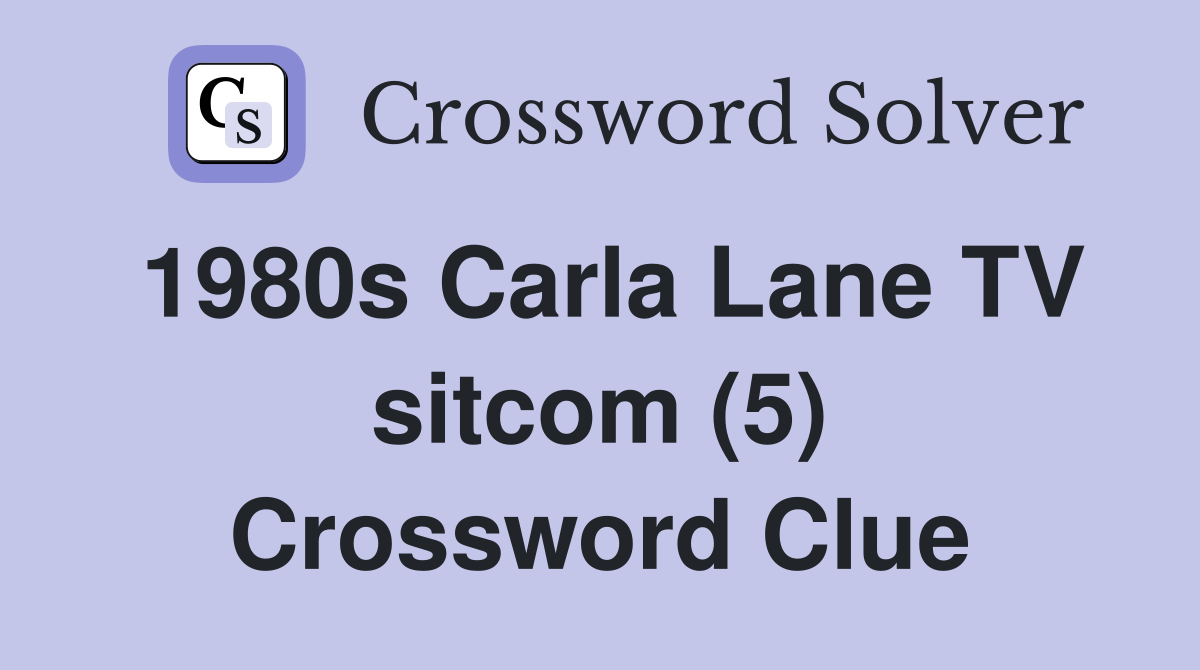 1980s Carla Lane TV sitcom (5) Crossword Clue