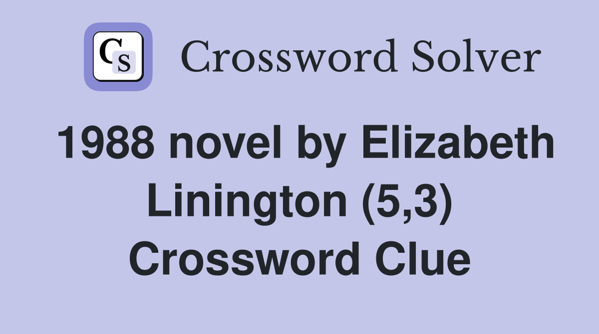 1988 novel by Elizabeth Linington (5,3) Crossword Clue