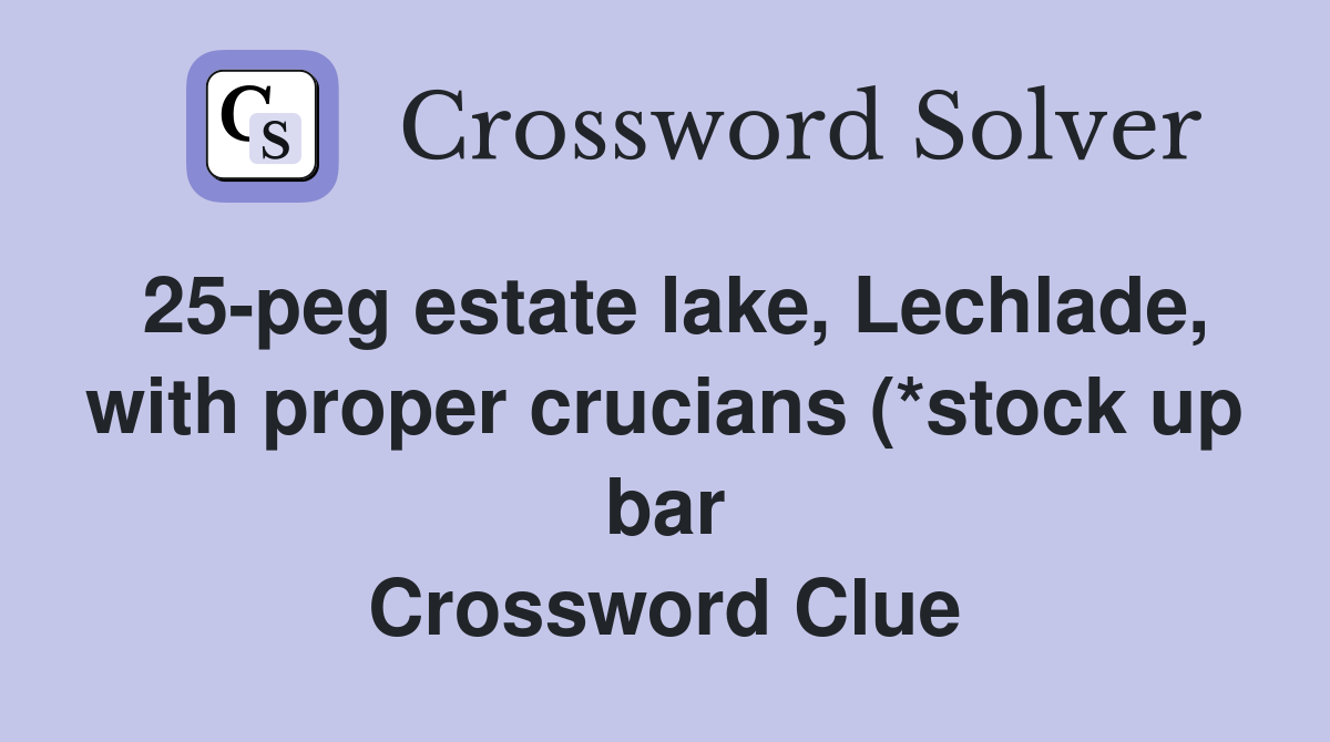 25 peg estate lake Lechlade with proper crucians (*stock up bar) (6 4 25 peg estate lake Lechlade with proper crucians (*stock up bar) (6 4