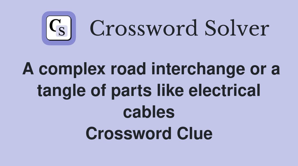A complex road interchange or a tangle of parts like electrical cables