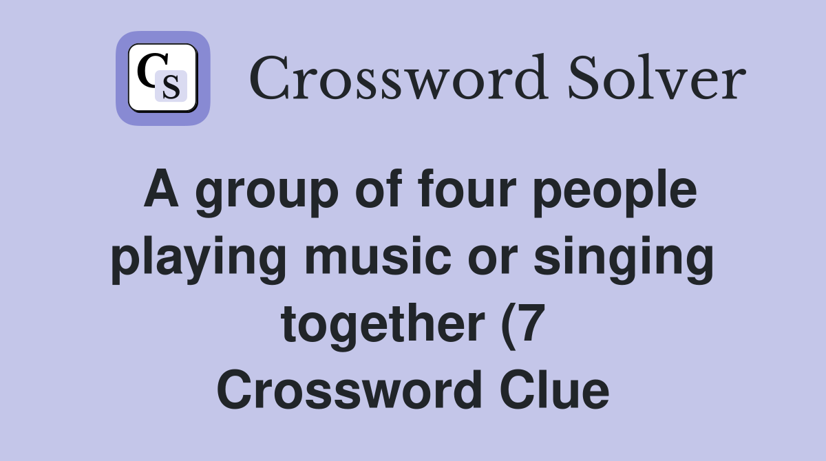A group of four people playing music or singing together (7 A group of four people playing music or singing together (7