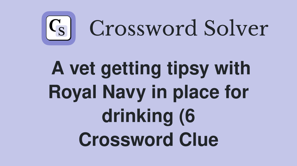 A vet getting tipsy with Royal Navy in place for drinking (6 A vet getting tipsy with Royal Navy in place for drinking (6