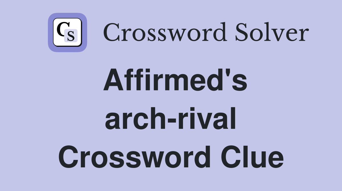 Affirmed's arch-rival Crossword Clue