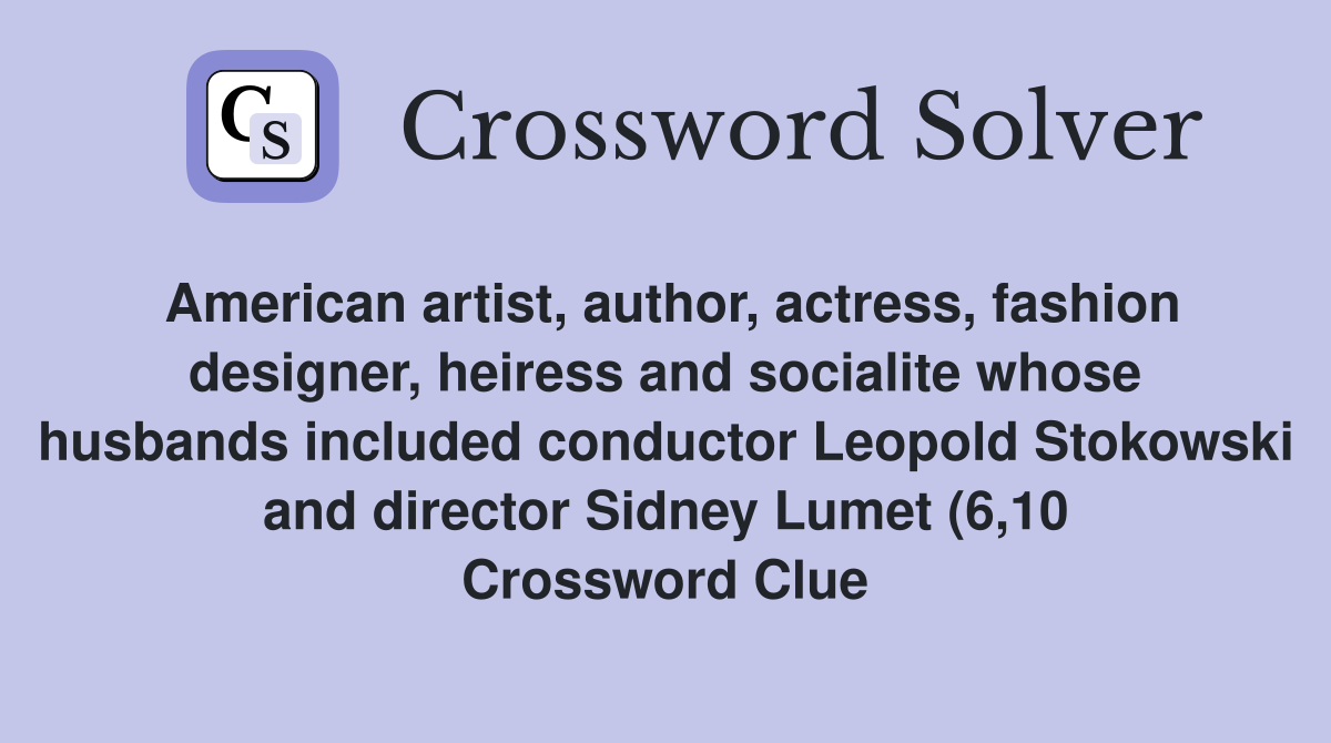 American artist author actress fashion designer heiress and American artist author actress fashion designer heiress and