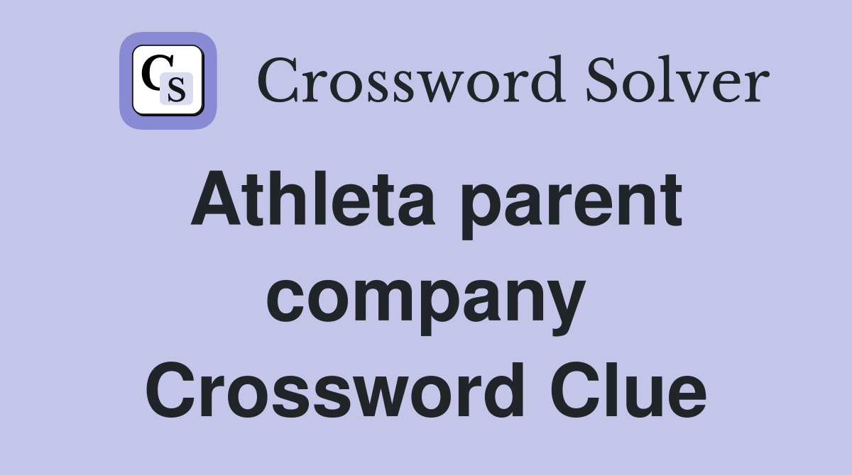 Athleta parent company Crossword Clue