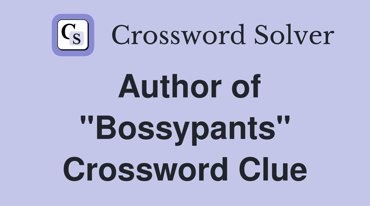 Author of "Bossypants" Crossword Clue