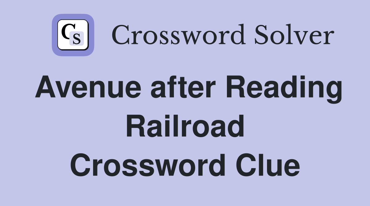 Avenue after Reading Railroad Crossword Clue