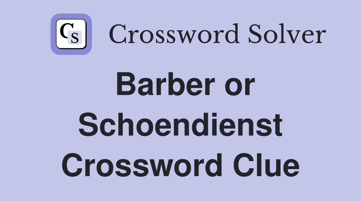 Barber or Schoendienst Crossword Clue