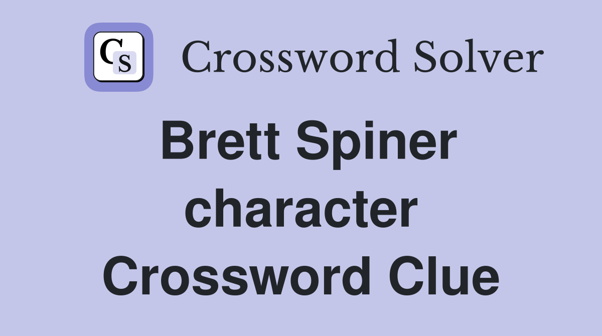 Brett Spiner character Crossword Clue