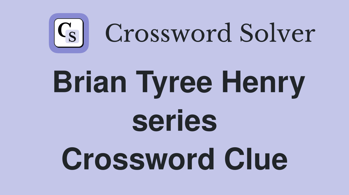 Brian Tyree Henry series Crossword Clue