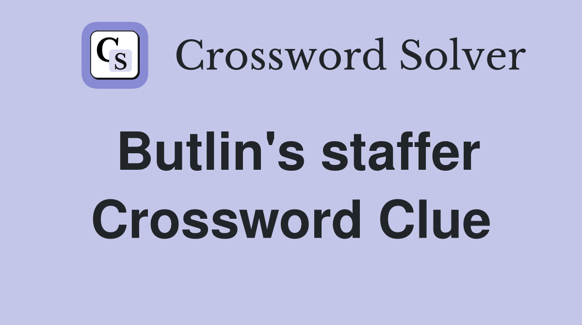 Butlin's staffer Crossword Clue