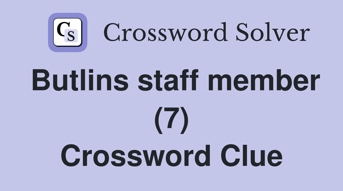 Butlins staff member (7) Crossword Clue