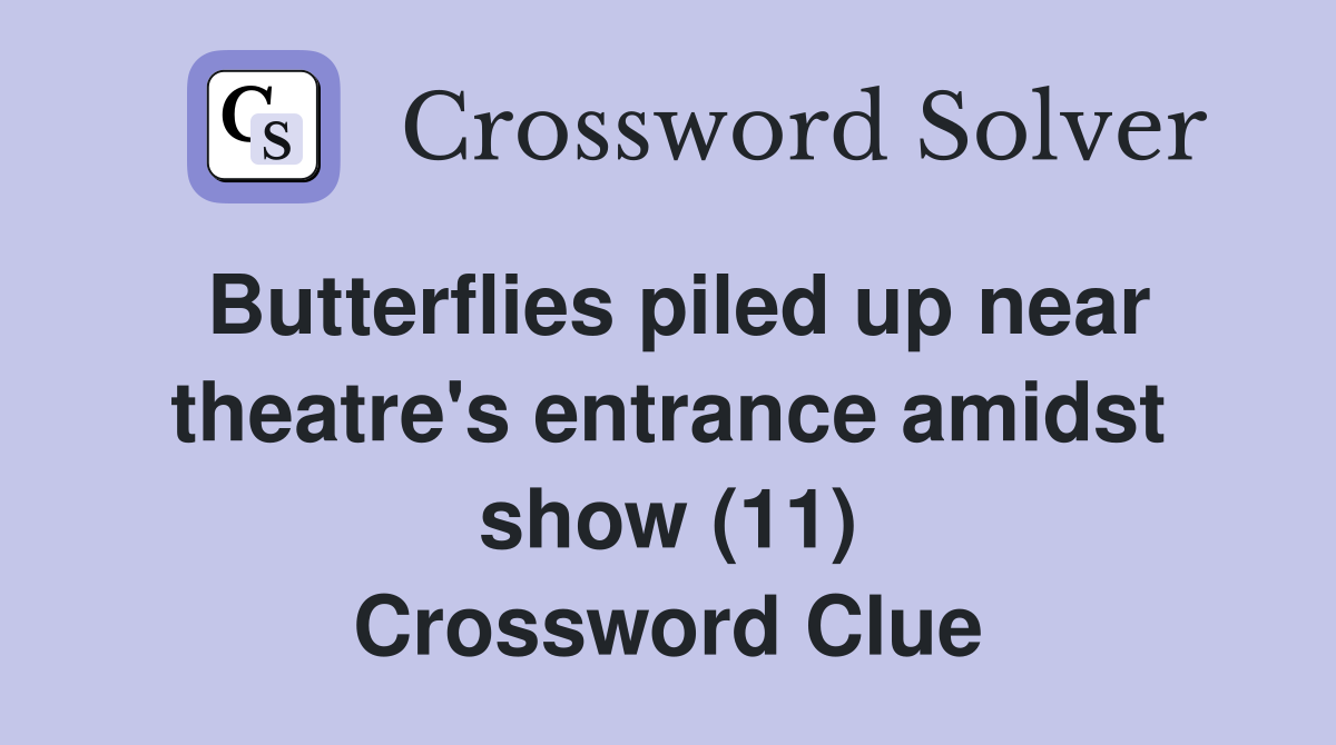 Butterflies piled up near theatre #39 s entrance amidst show (11