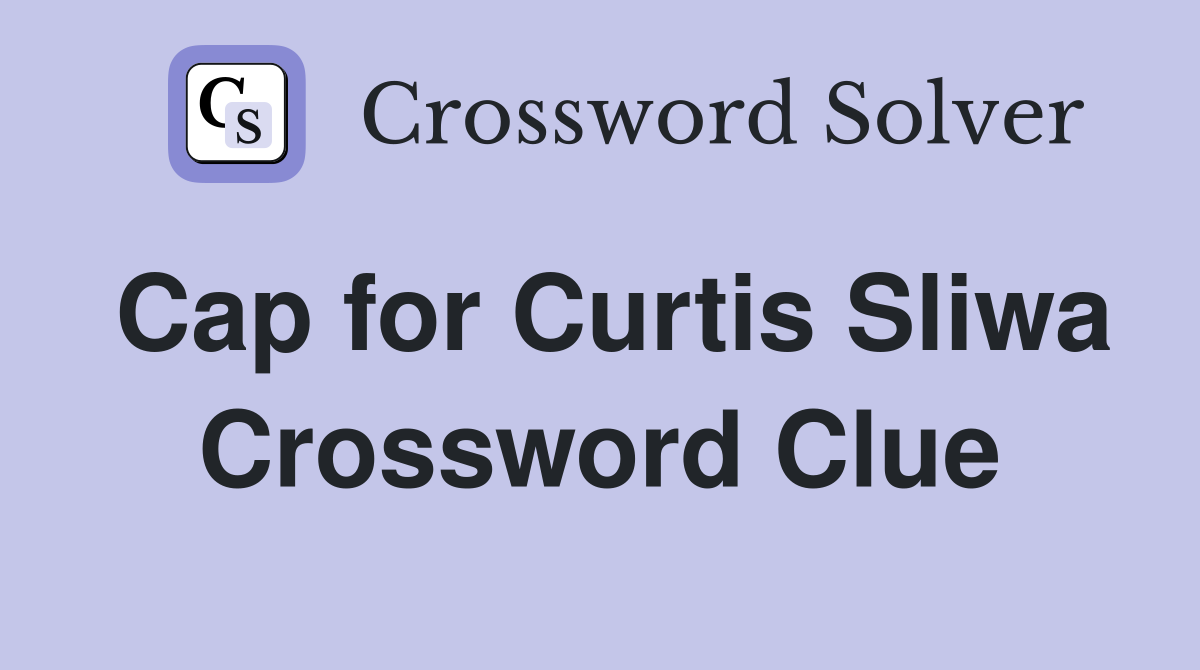 Cap for Curtis Sliwa Crossword Clue
