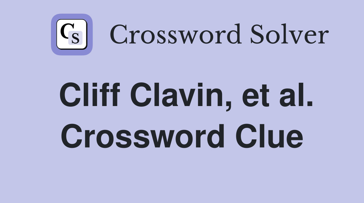 Cliff Clavin, et al. Crossword Clue