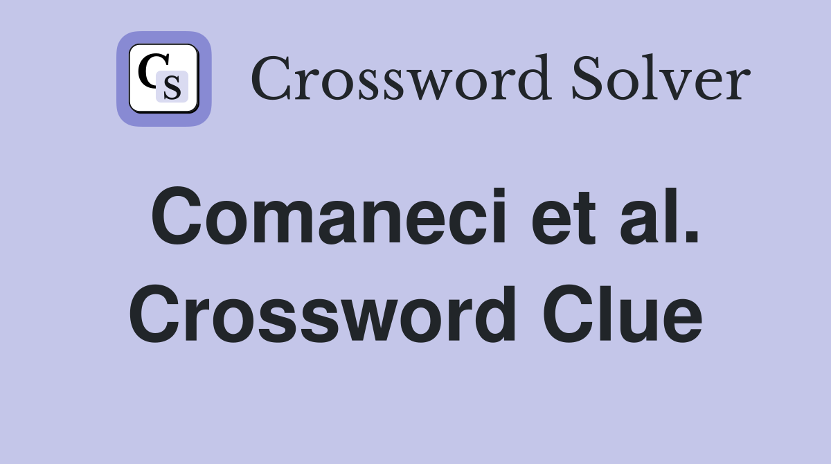 Comaneci et al. Crossword Clue