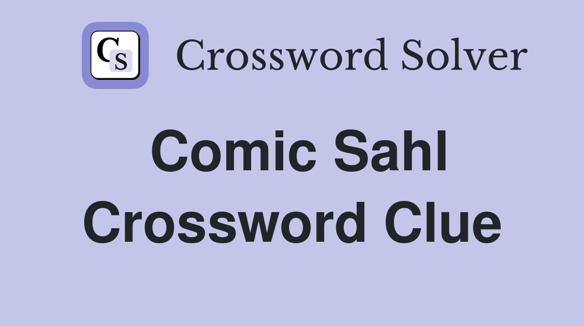 Comic Sahl Crossword Clue