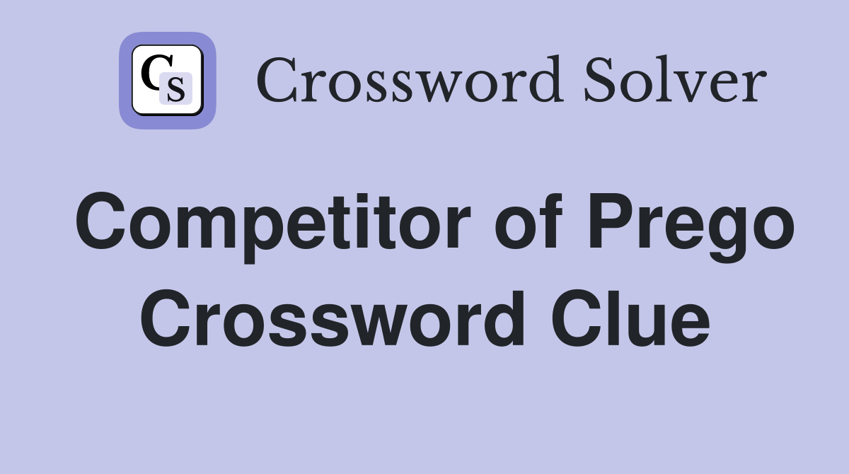 Competitor of Prego Crossword Clue