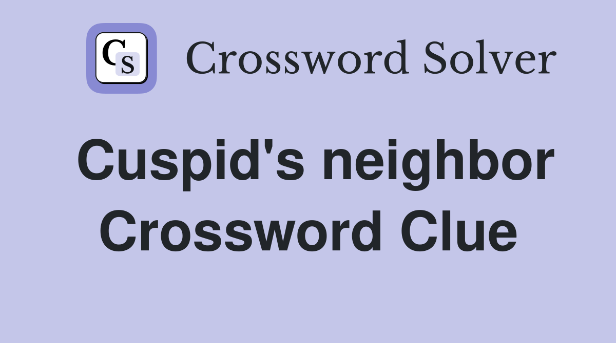 Cuspid's neighbor Crossword Clue