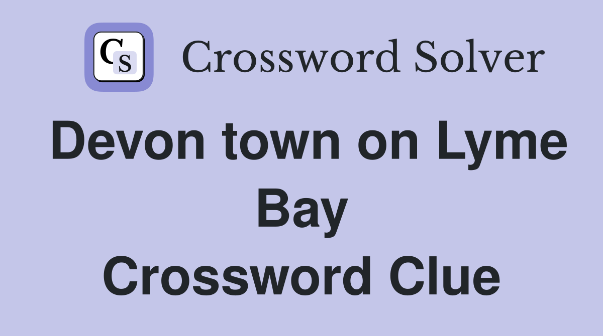 Devon town on Lyme Bay Crossword Clue