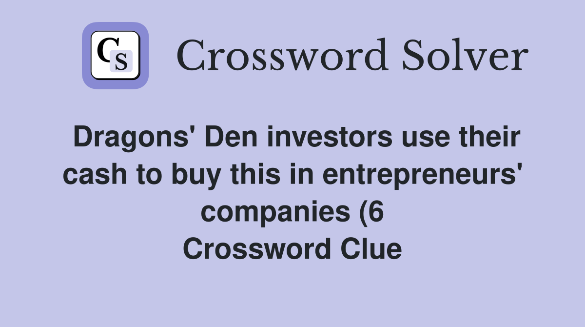 Dragons #39 Den investors use their cash to buy this in entrepreneurs Dragons #39 Den investors use their cash to buy this in entrepreneurs