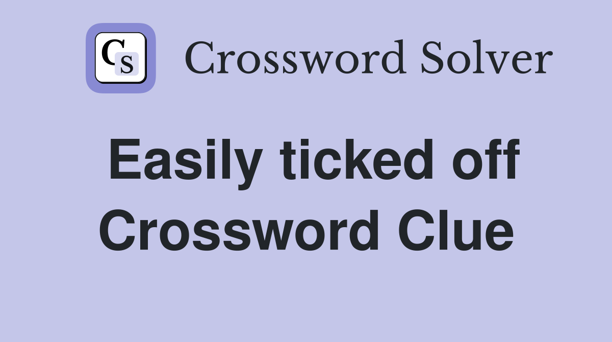 Easily ticked off Crossword Clue