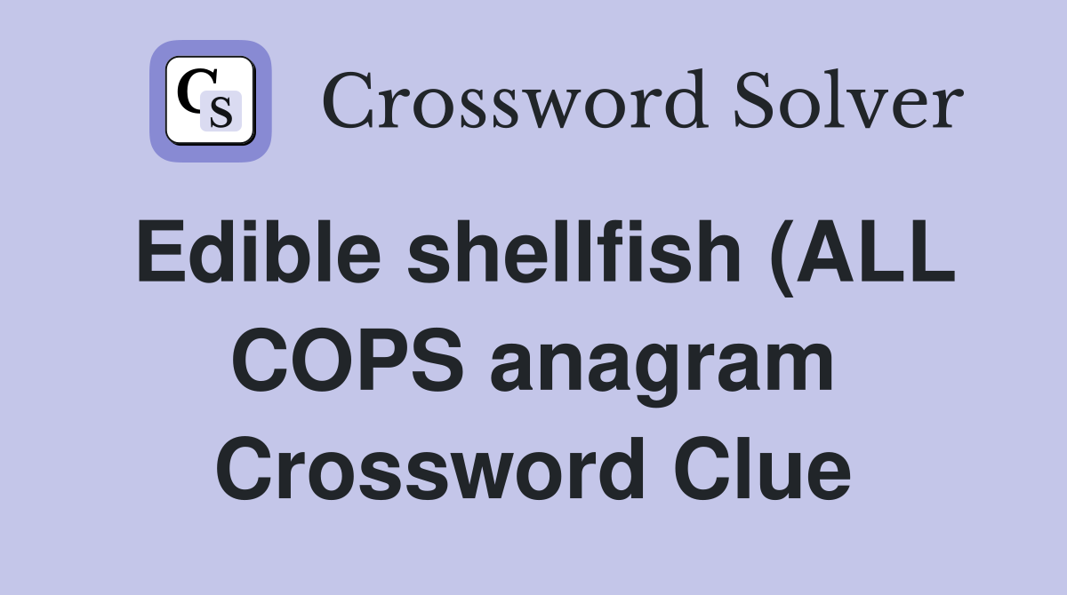 Crossword Clue Edible Pulse at Michael Friesen blog Crossword Clue Edible Pulse at Michael Friesen blog