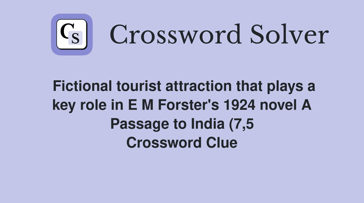 Fictional tourist attraction that plays a key role in E M Forster #39 s Fictional tourist attraction that plays a key role in E M Forster #39 s