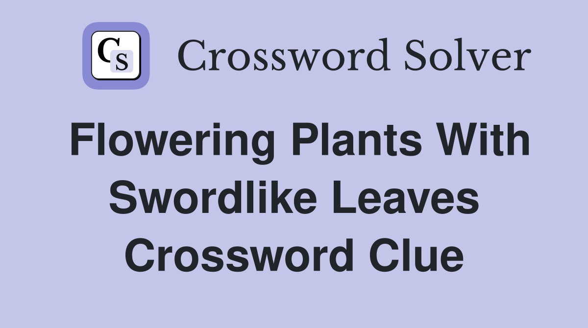 Flowering Shrub Crossword Clue 4 Letters Best Flower Site