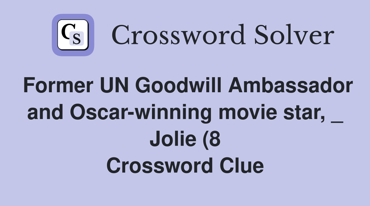 Former UN Goodwill Ambassador and Oscar winning movie star Jolie (8 Former UN Goodwill Ambassador and Oscar winning movie star Jolie (8