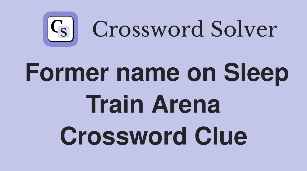 Former name on Sleep Train Arena Crossword Clue