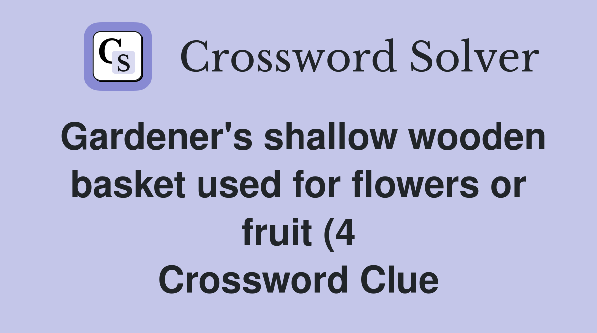 Gardener #39 s shallow wooden basket used for flowers or fruit (4 Gardener #39 s shallow wooden basket used for flowers or fruit (4
