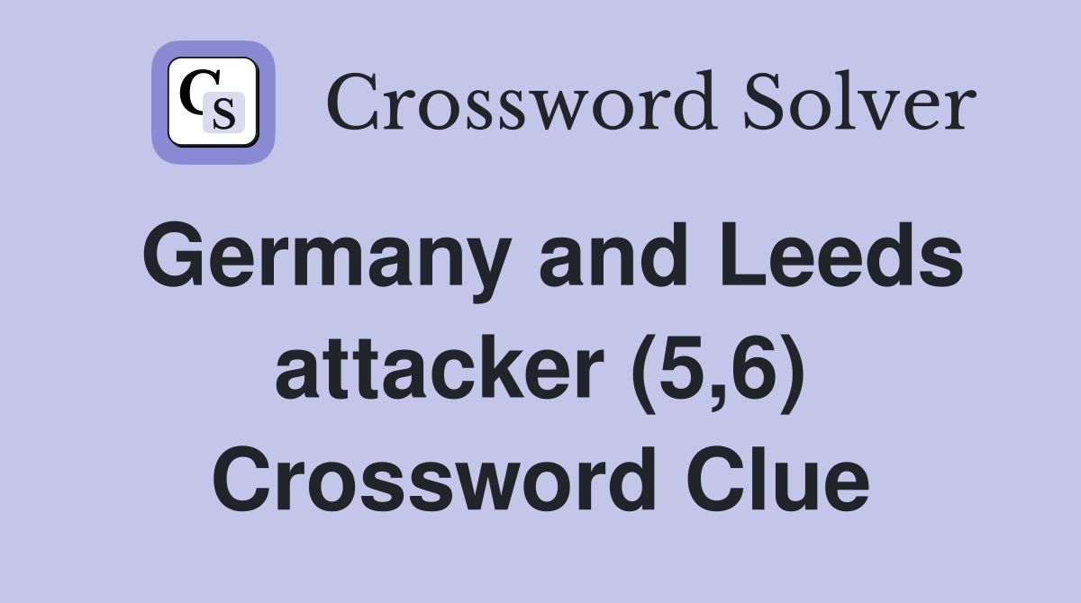 Germany and Leeds attacker (5,6) Crossword Clue
