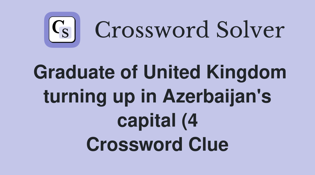 Graduate of United Kingdom turning up in Azerbaijan #39 s capital (4 Graduate of United Kingdom turning up in Azerbaijan #39 s capital (4