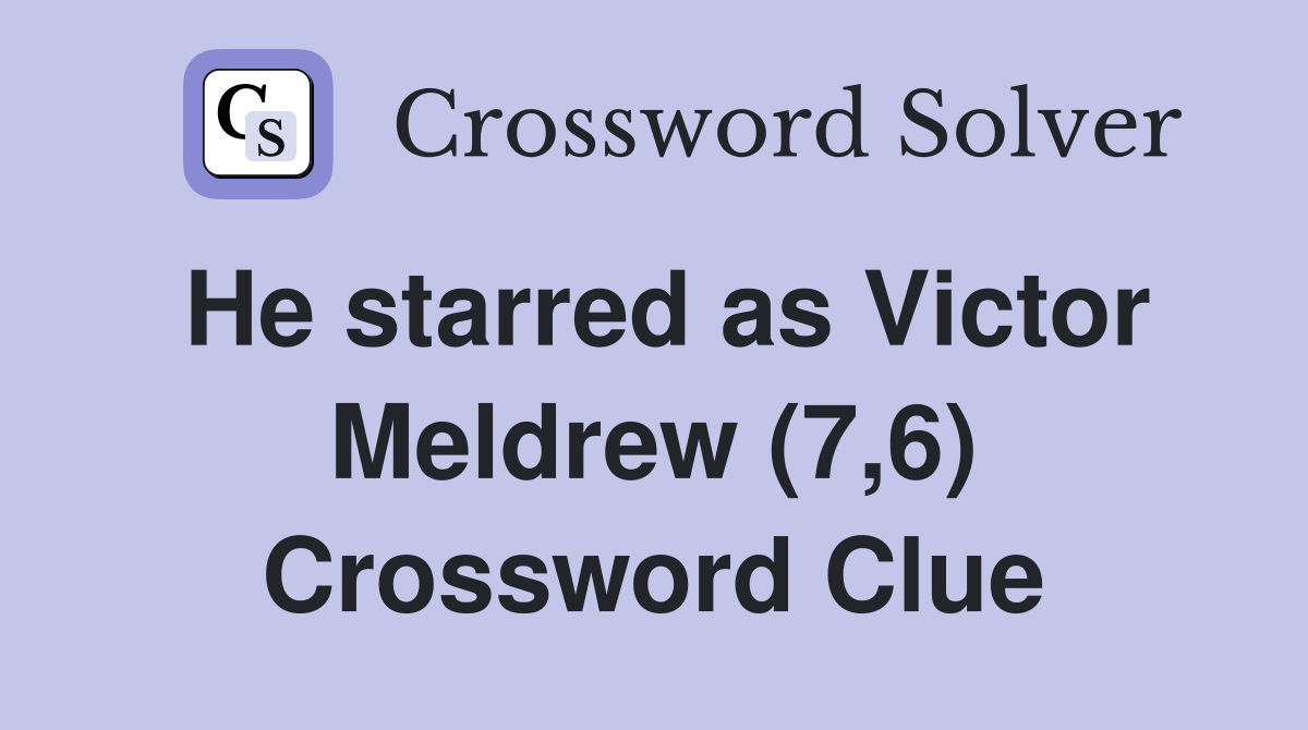 He starred as Victor Meldrew (7,6) Crossword Clue