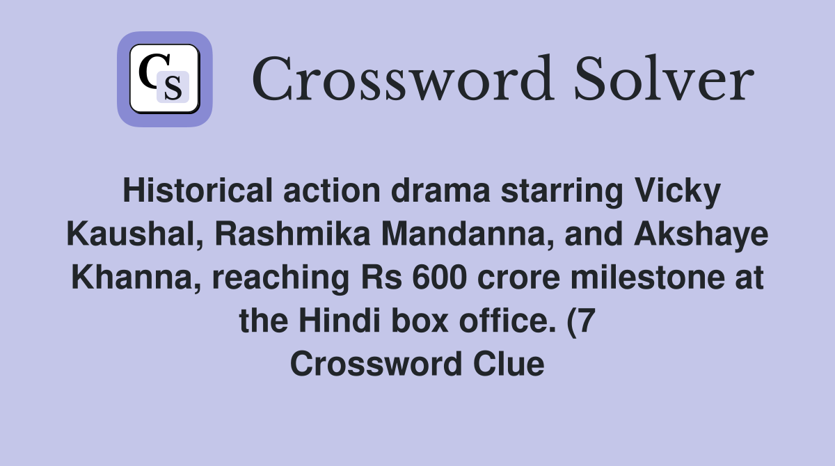 Historical action drama starring Vicky Kaushal Rashmika Mandanna and Historical action drama starring Vicky Kaushal Rashmika Mandanna and