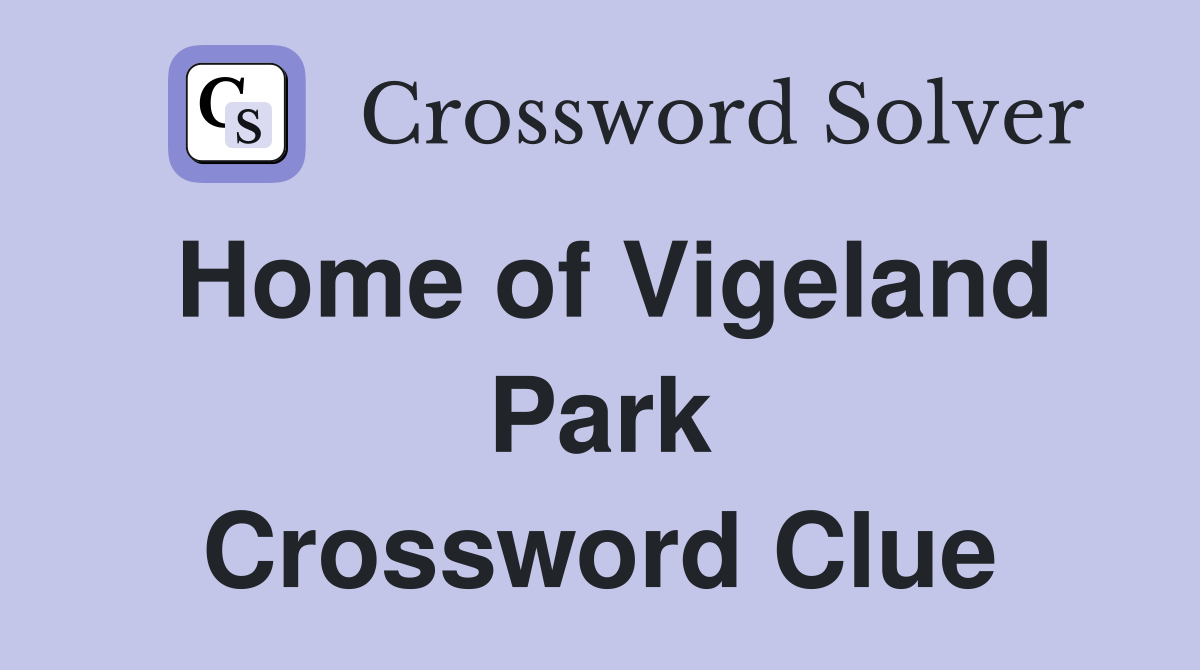 Home of Vigeland Park Crossword Clue