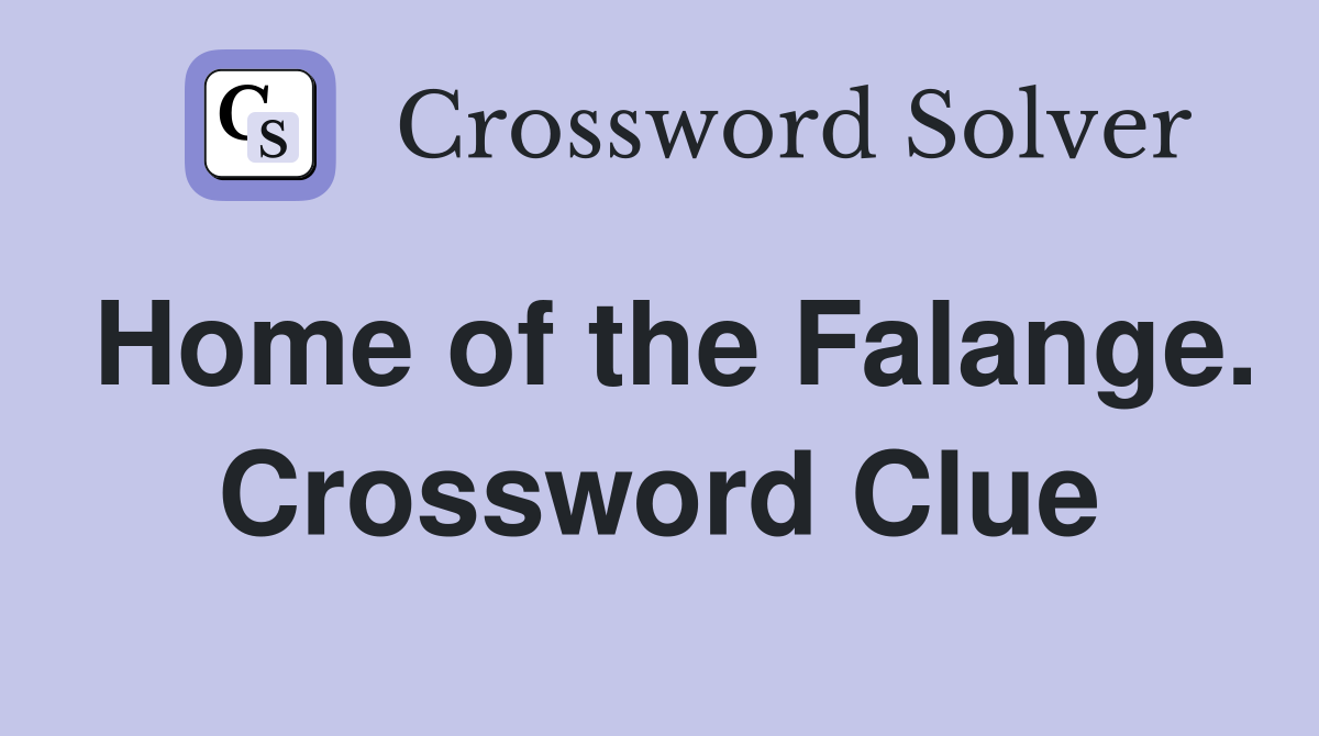 Home of the Falange. Crossword Clue