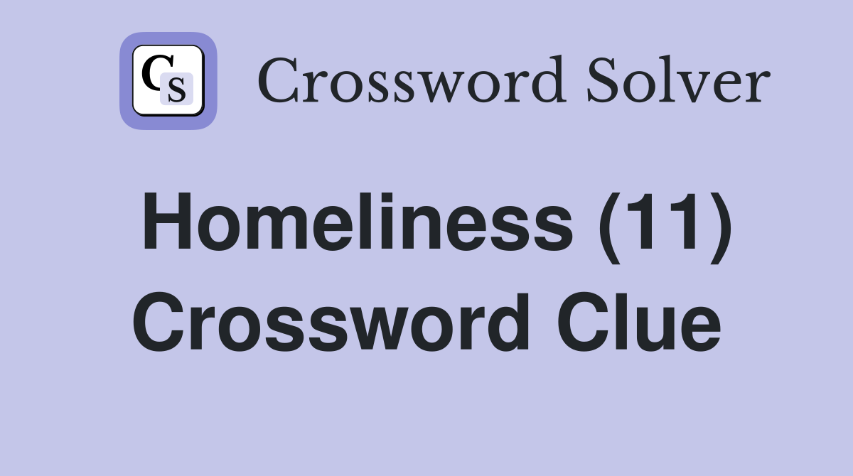 Homeliness (11) Crossword Clue