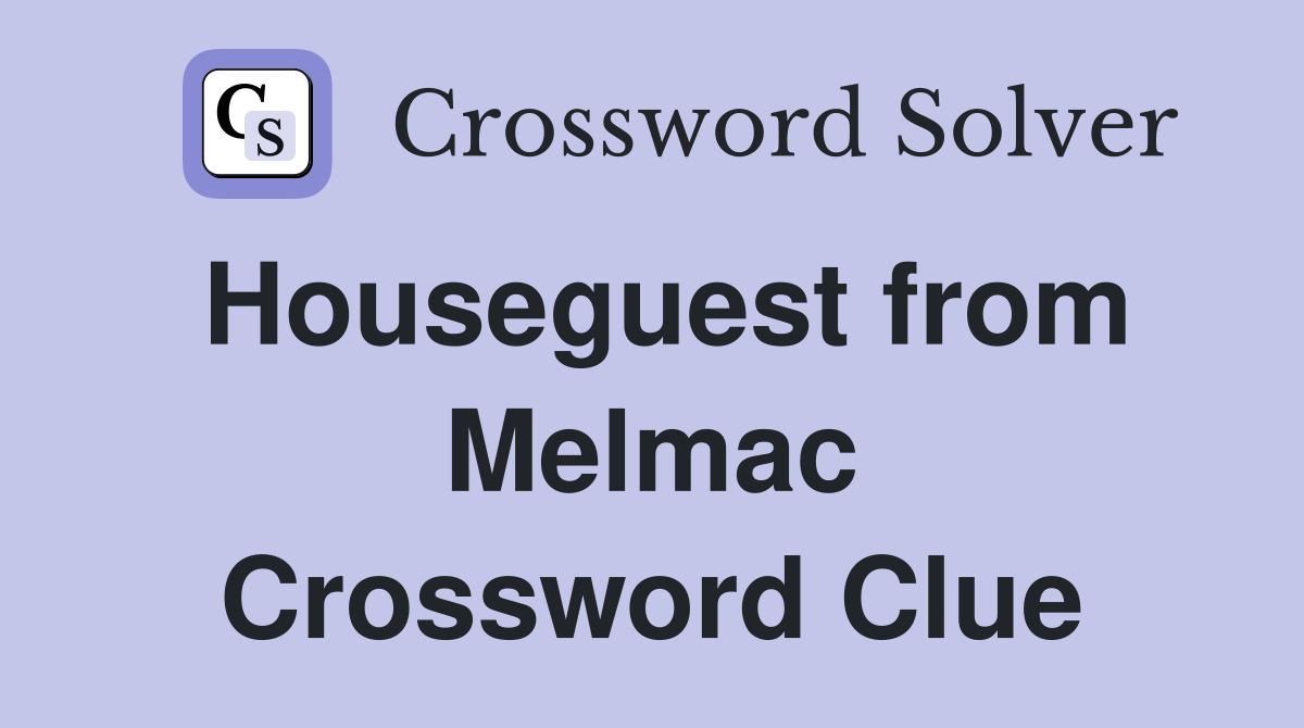 Houseguest from Melmac Crossword Clue