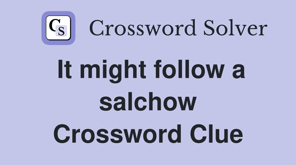 It might follow a salchow Crossword Clue