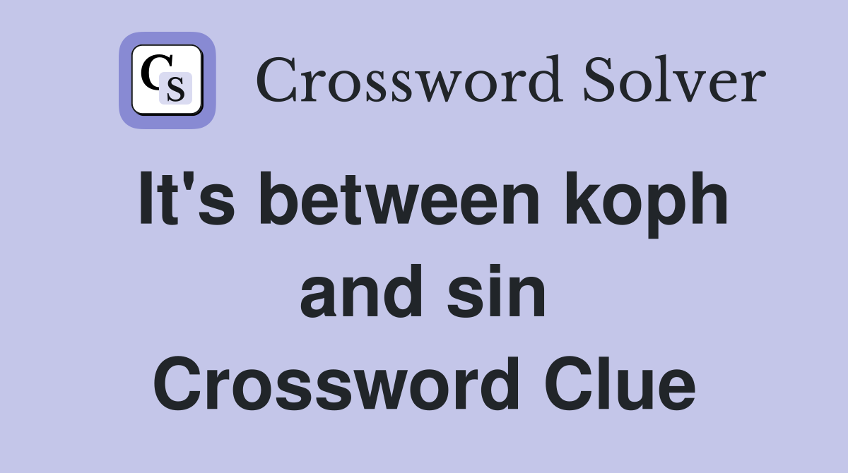 It's between koph and sin Crossword Clue