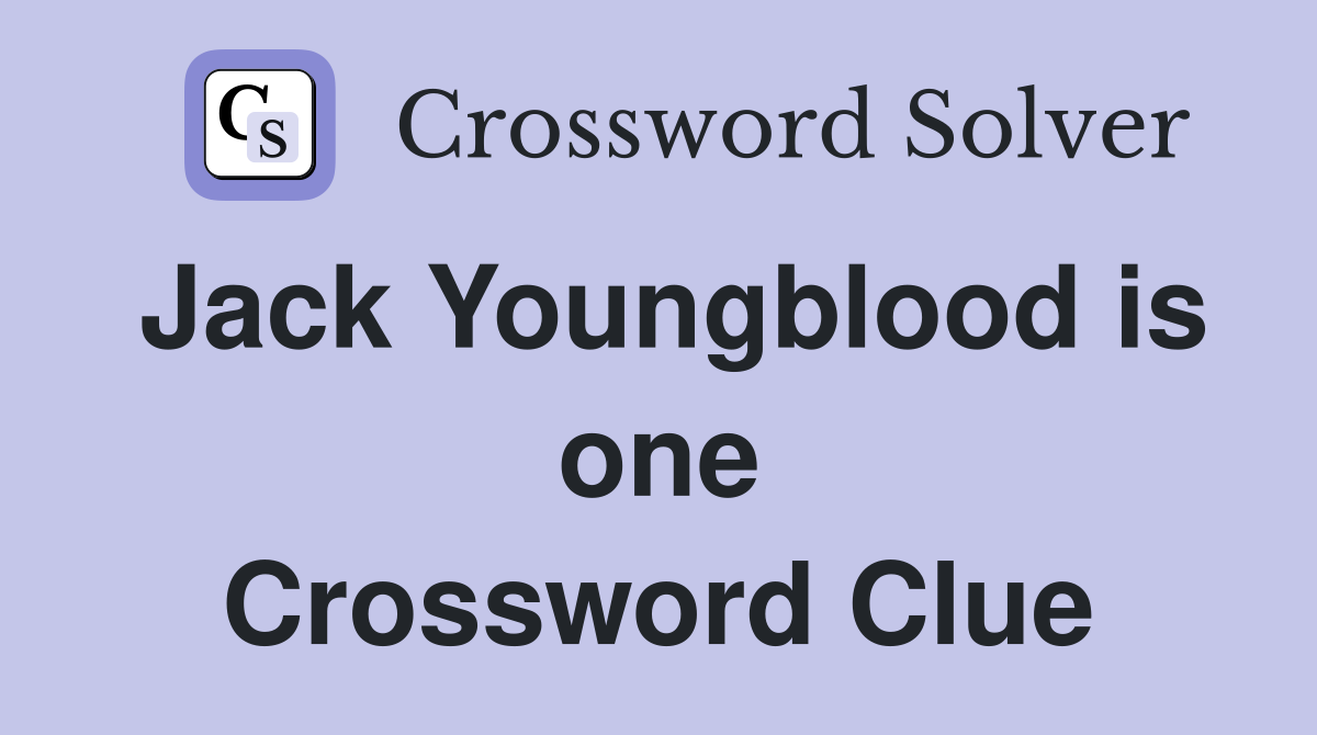 Jack Youngblood is one Crossword Clue