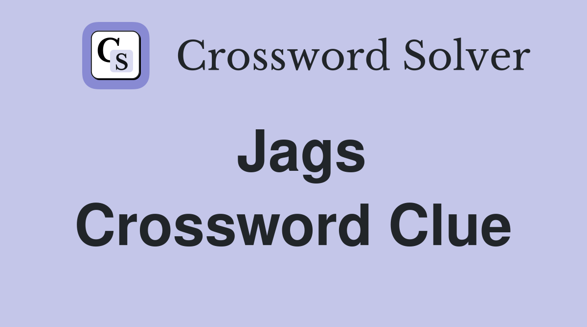 Jags Crossword Clue